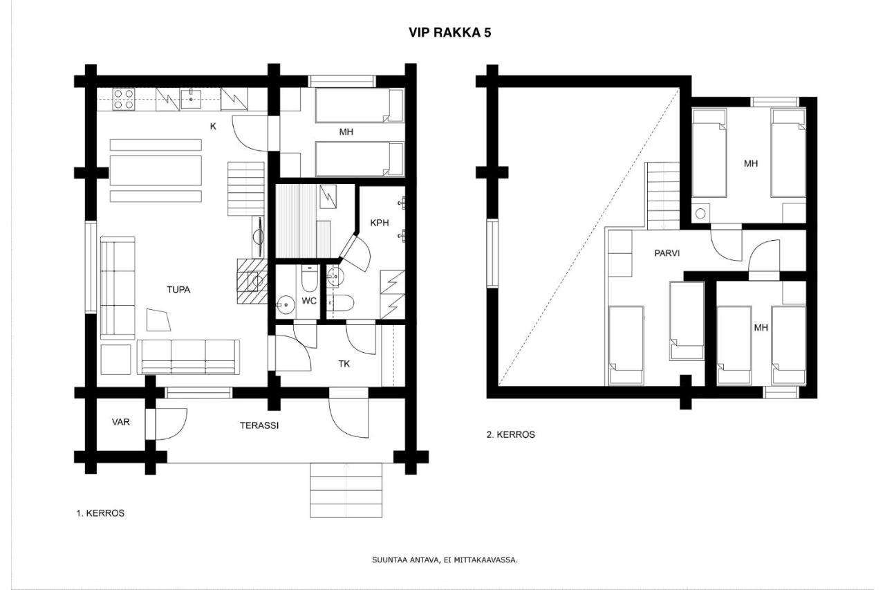 Vip Rakka Villas 5 & 6 Levi Exterior photo