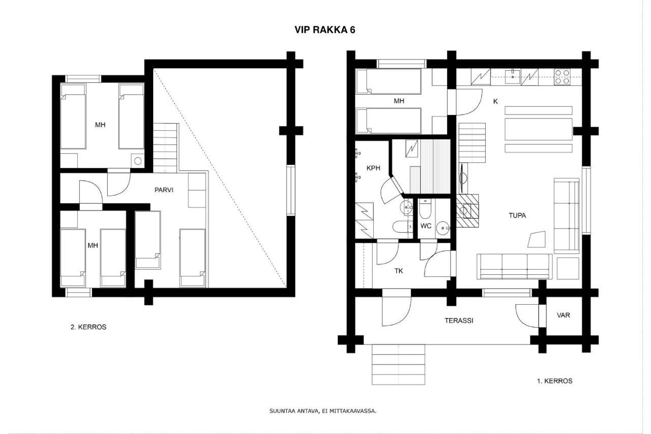 Vip Rakka Villas 5 & 6 Levi Exterior photo